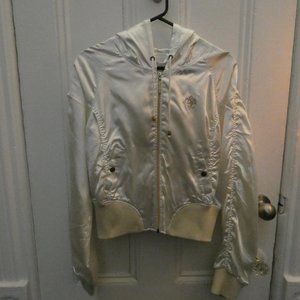 South Pole Light Gold Satin Jacket